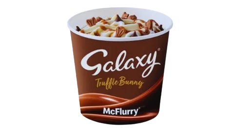 Galaxy Truffle Bunny McFlurry at McDonald’s UK