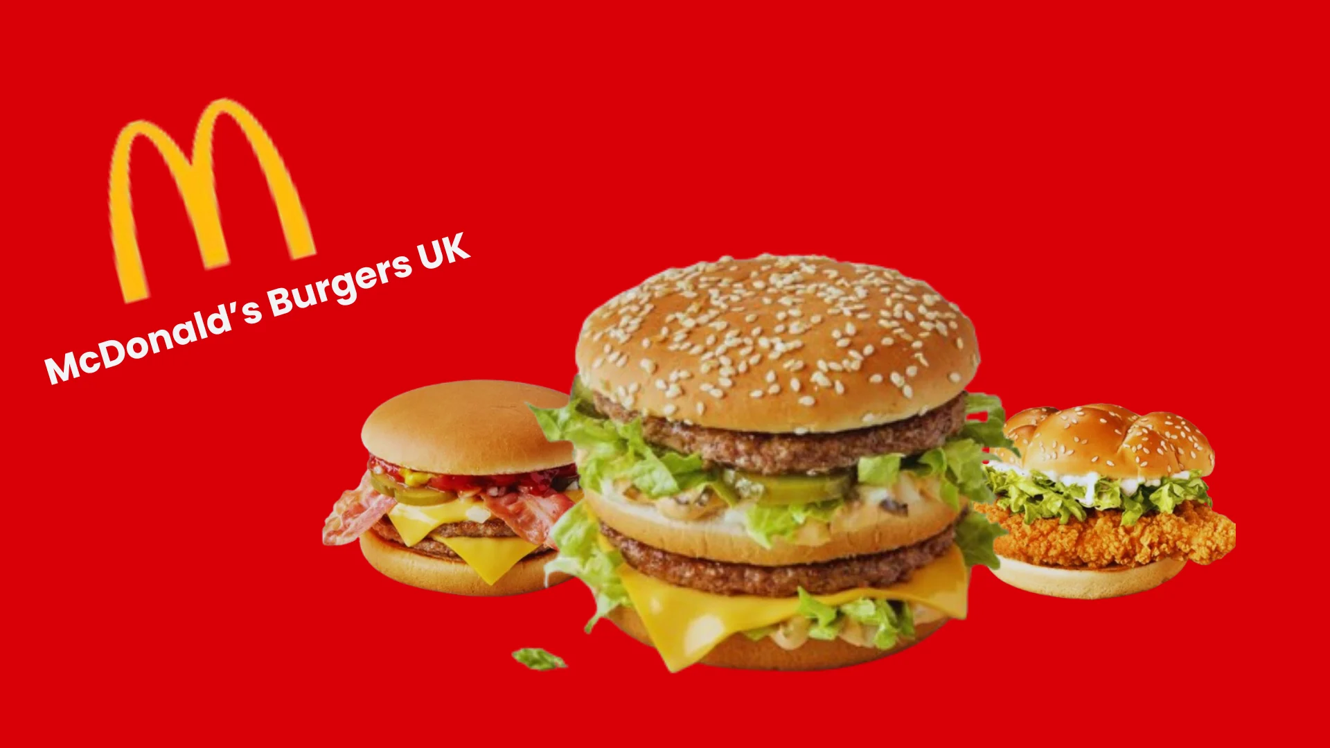 McDonald's Burger Menu in the UK: Prices, Calories & More